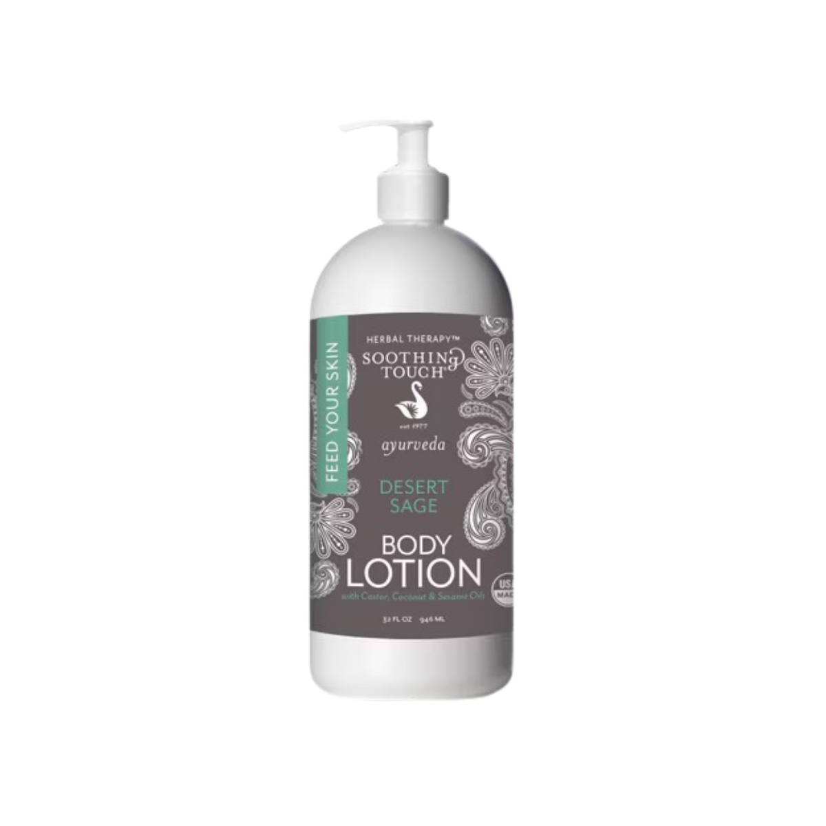 Soothing Touch Ayurveda Body Lotion Desert Sage 32fl oz