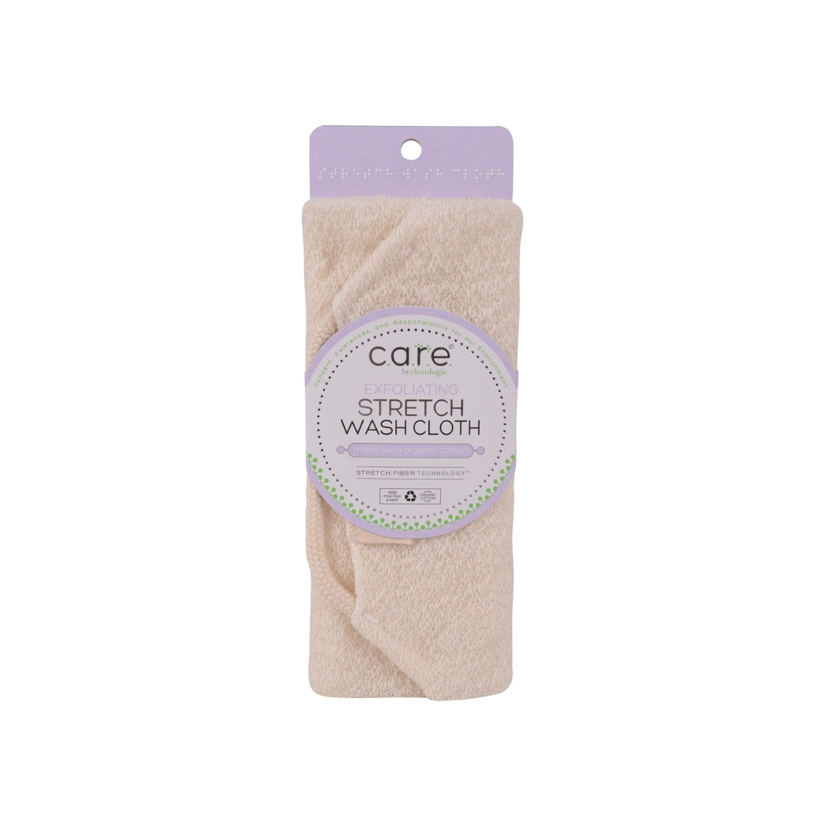Clean Logic Cloth Bath Wash Exfoliant 1c