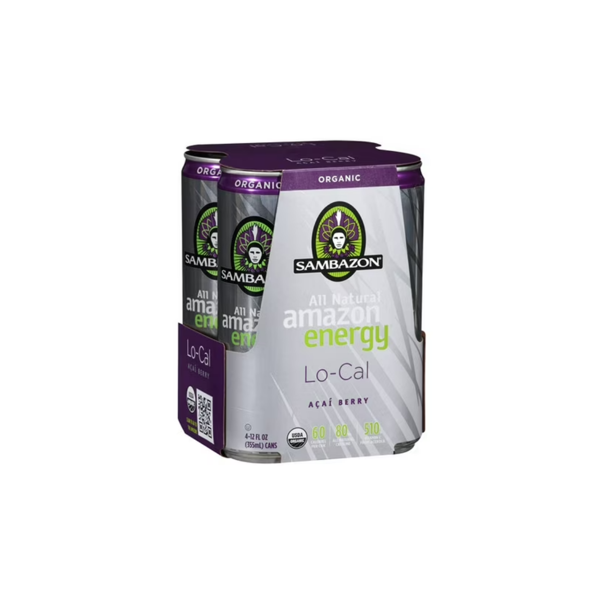 Sambazon Energy Drink Acai 4c