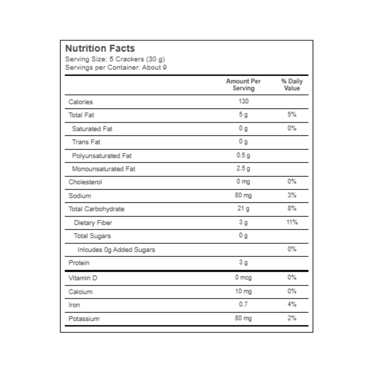 Back To Nature Harvest Whole Wheat Crackers Sea Salt 7 oz