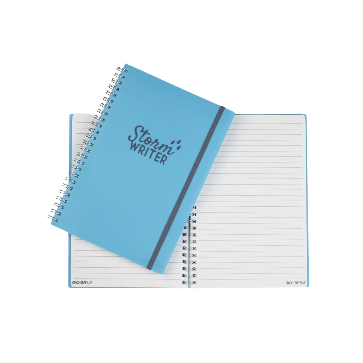 Onyx and Green Waterproof Notebooks STORM 6x7"