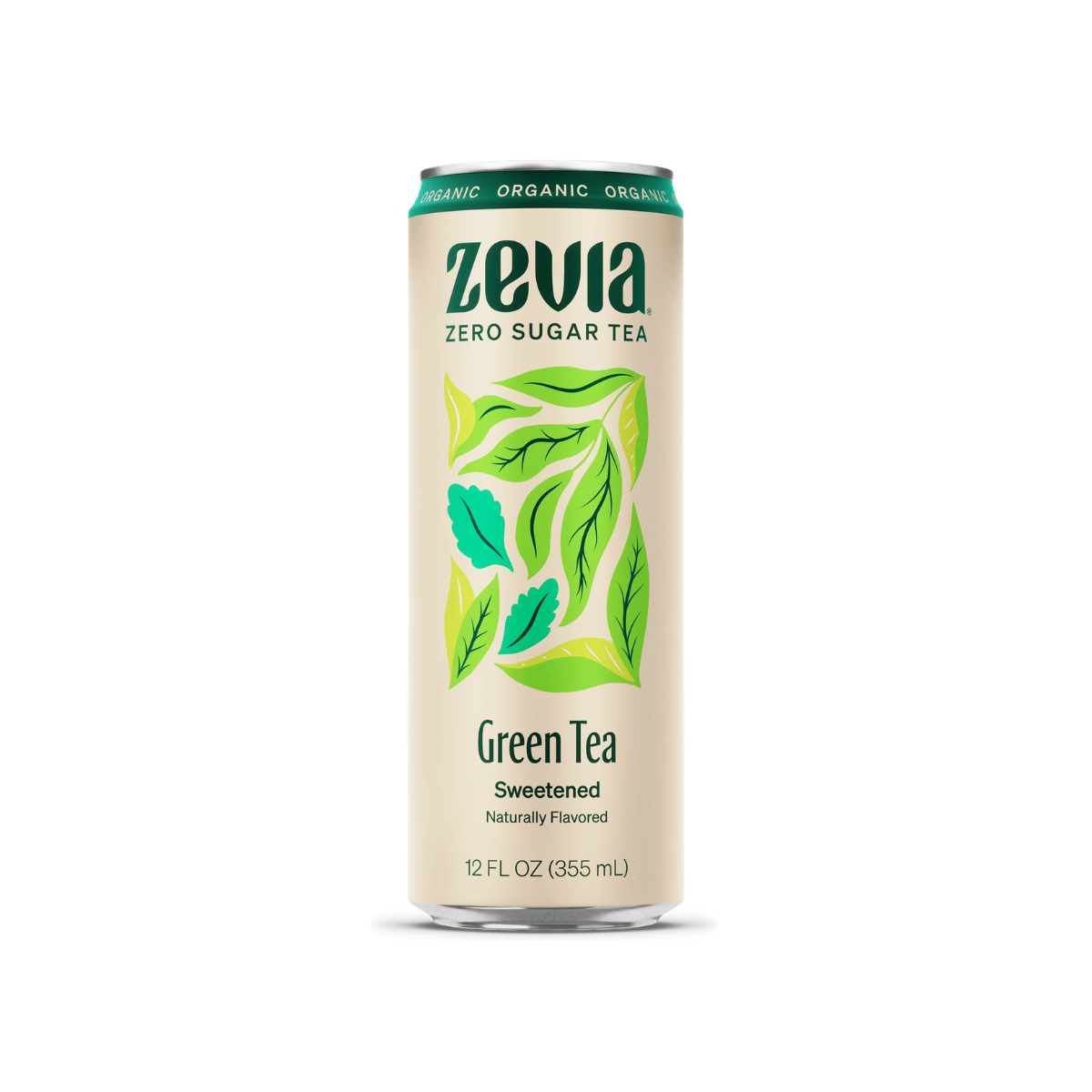 Zevia Organic Green Tea 12oz