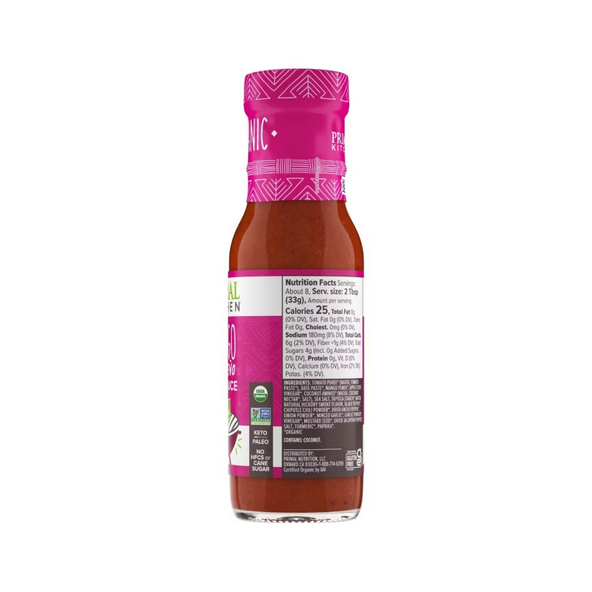 Primal Kitchen Mango Jalapeno BBQ Sauce 9oz