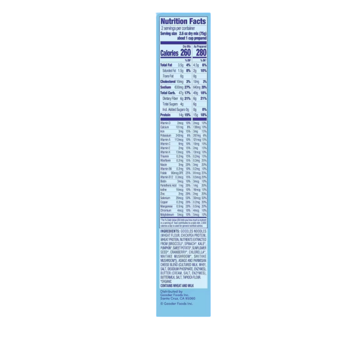 Goodles Twist My Parm Asiago and Parmesan Protein Mac & Cheese 5.25oz