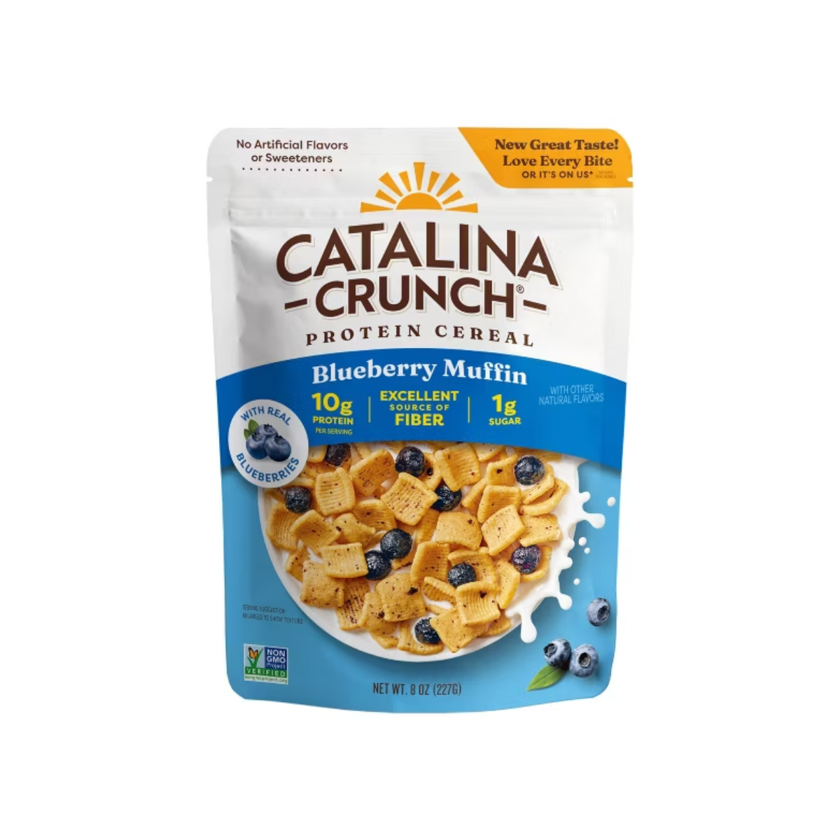 Catalina Crunch Pairings Blueberry Muffin Protein Breakfast Cereal