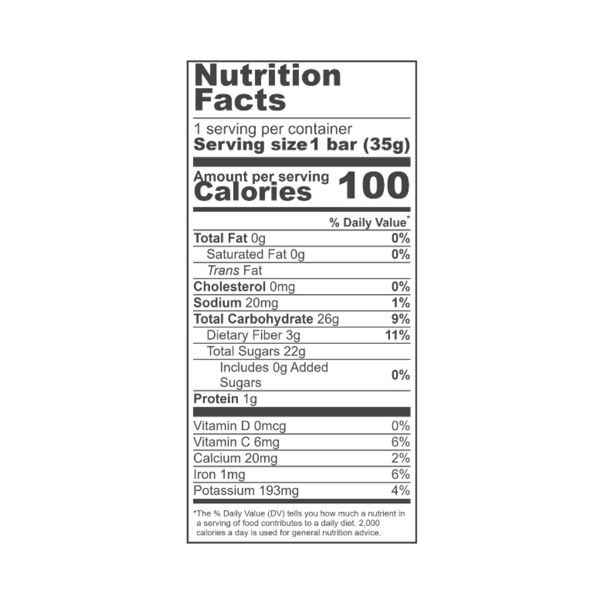 That's It Apple and Cherry Fruit Bar 1.2oz