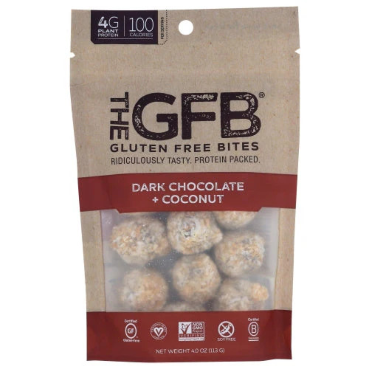 The GFB Dark Chocolate Coconut Bites 4oz
