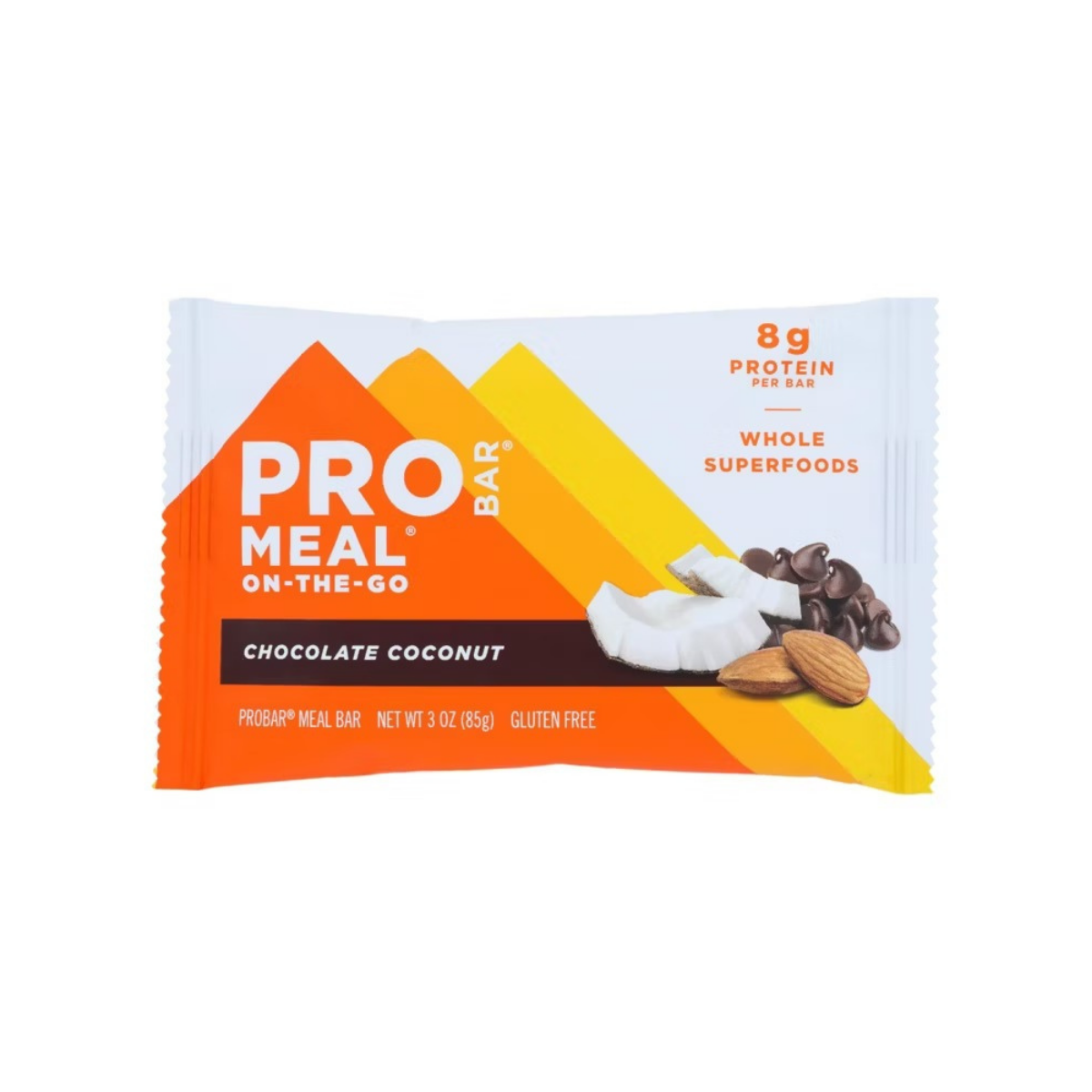 Pro Bar Chocolate Coconut Bar Meal Bar 3 oz
