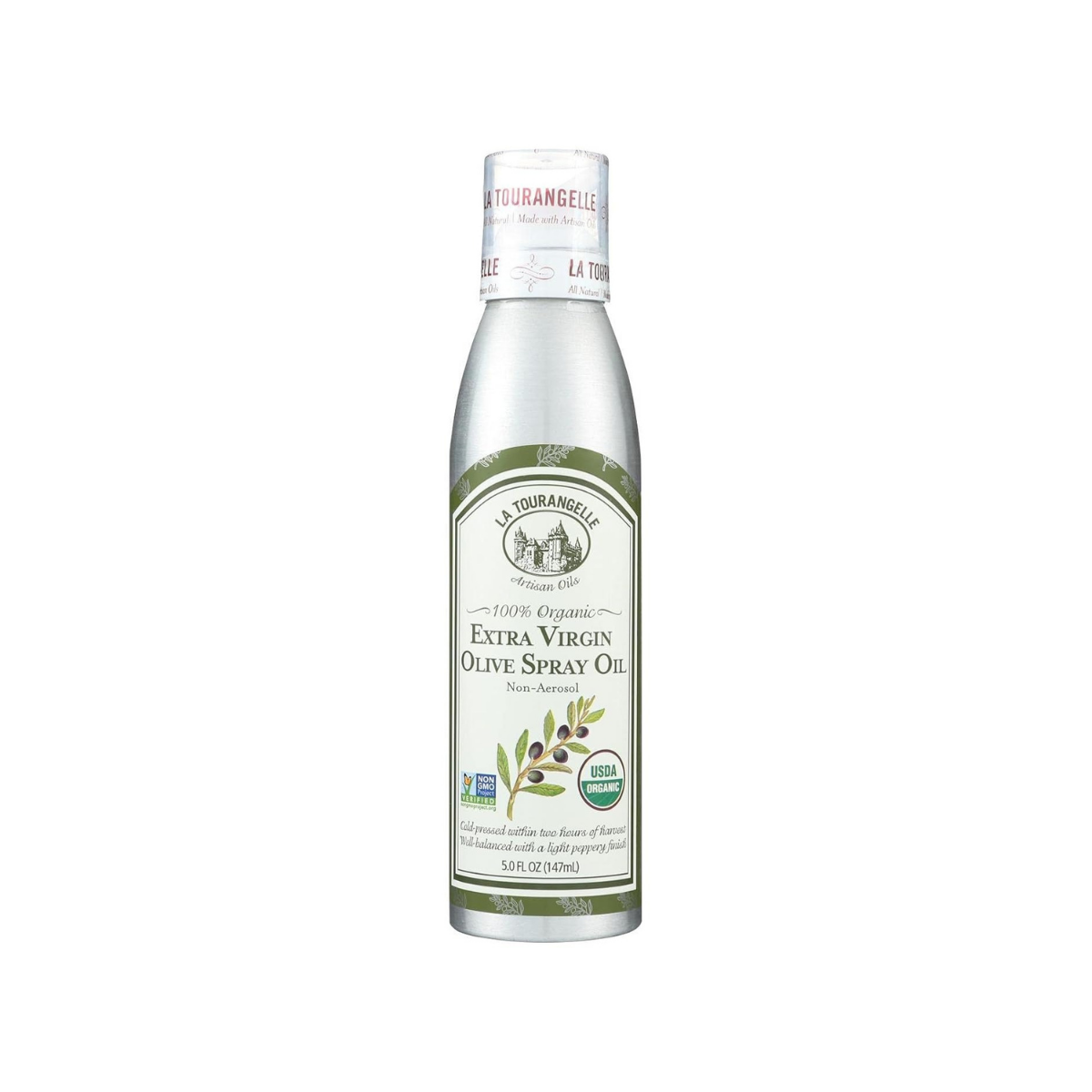 La Tourangelle Extra Virgin Olive Oil Spray 5 Floz – Orgánica La Tourangelle Extra Virgin Olive Oil Spray 5 Floz – Orgánica