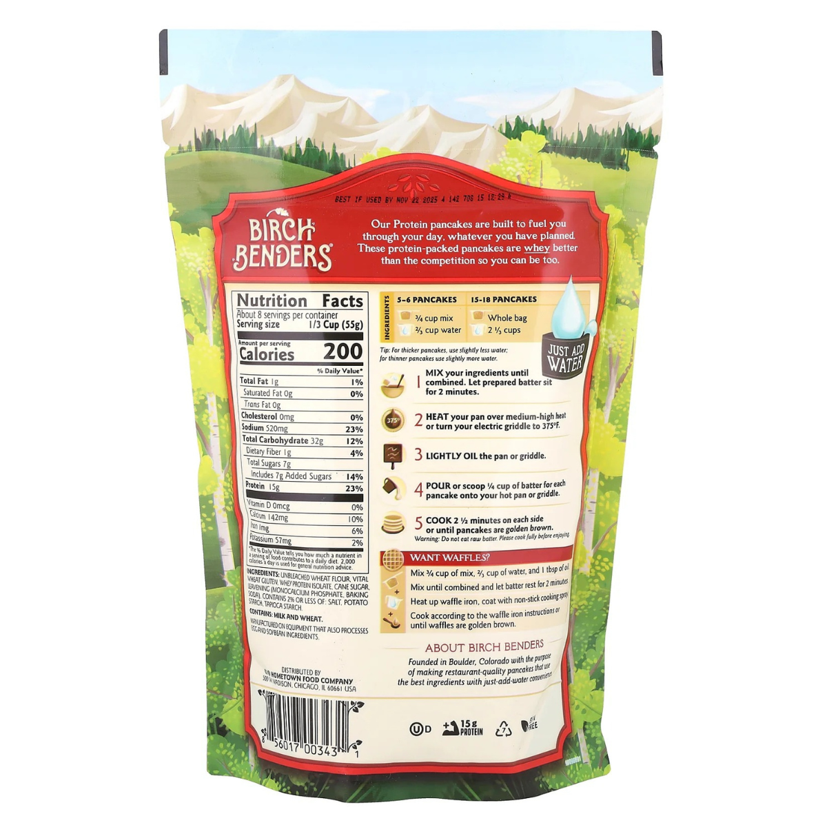 Birch Benders Protein Pancake and Waffle Mix 16oz