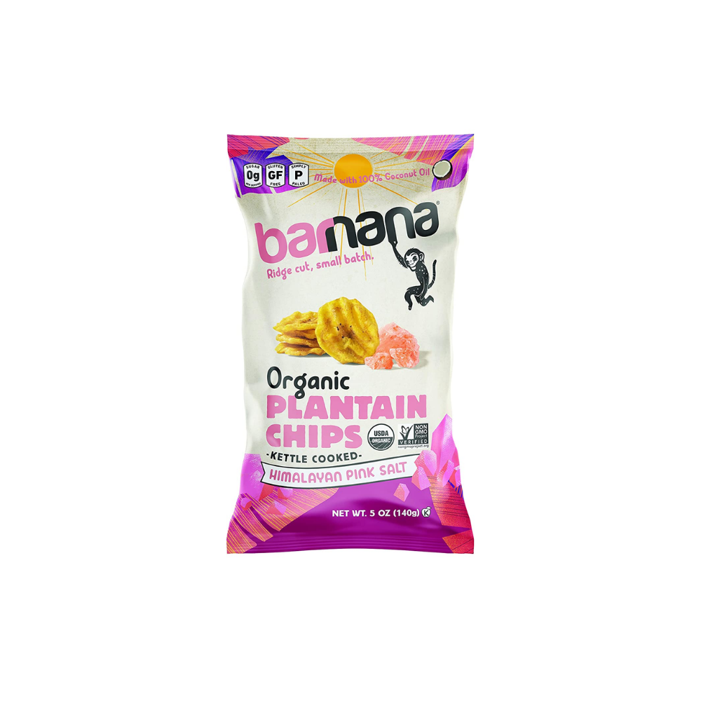 Barnana Himalayan Pink Salt Plantain Chips 5oz