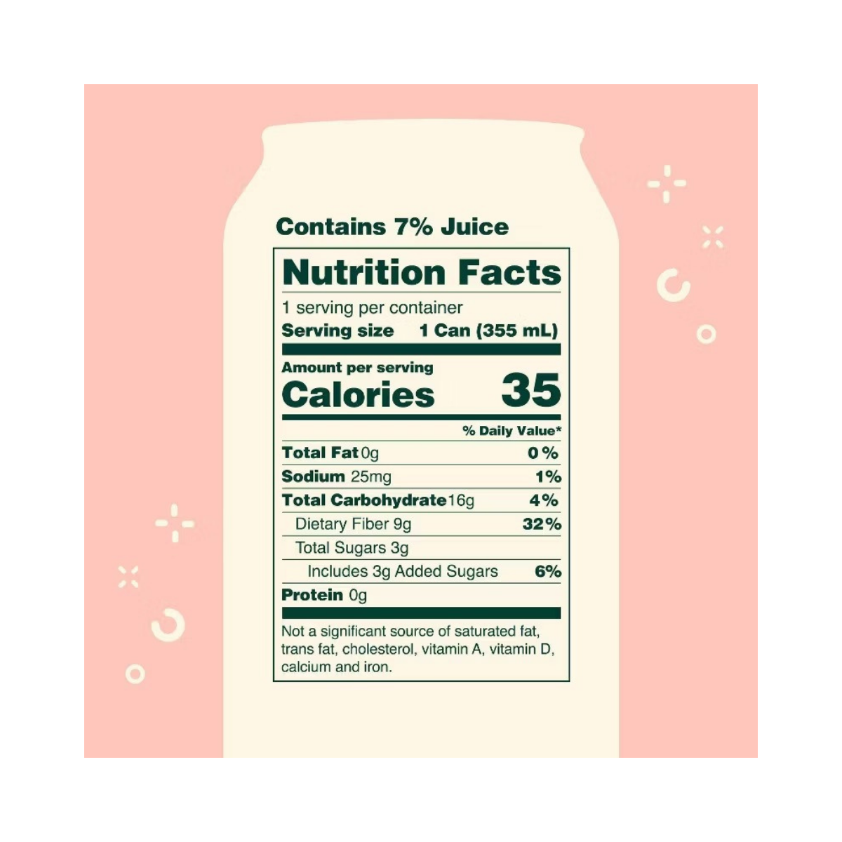 OLIPOP Strawberry Vanilla Prebiotic Soda 12 fl oz