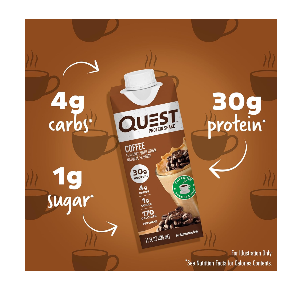 Quest Nutrition Protein Shake Coffee 325ml