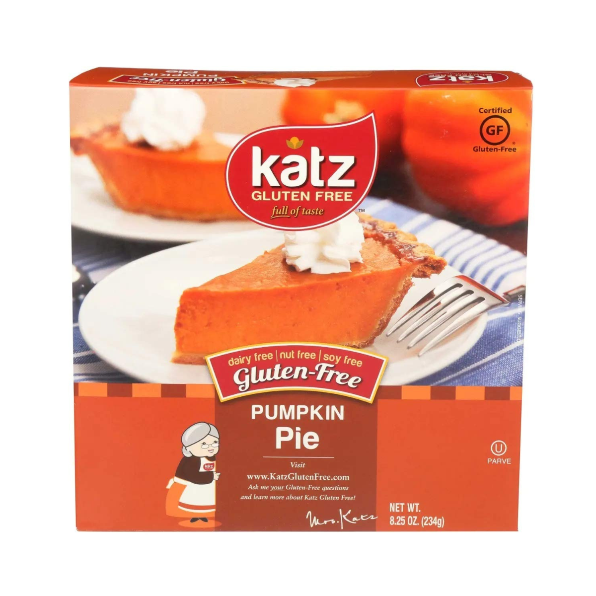 Katz Pie Pumpkin GF 6oz