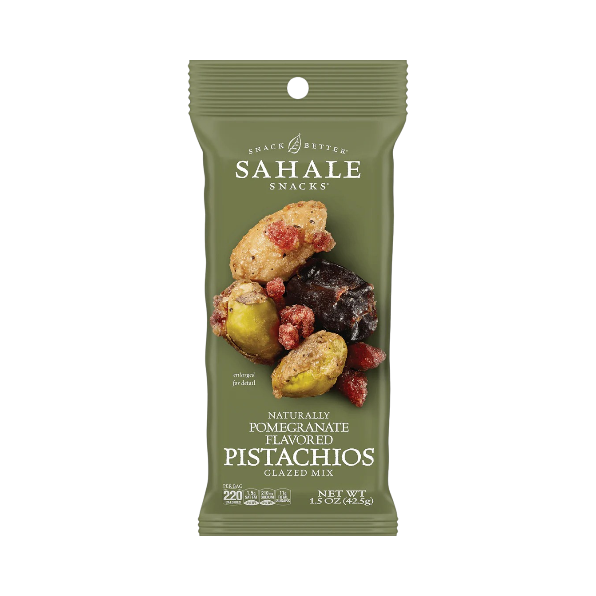 Sahale Snacks Pistachios Pomegranate Flavored Glazed Mix 1.5 oz