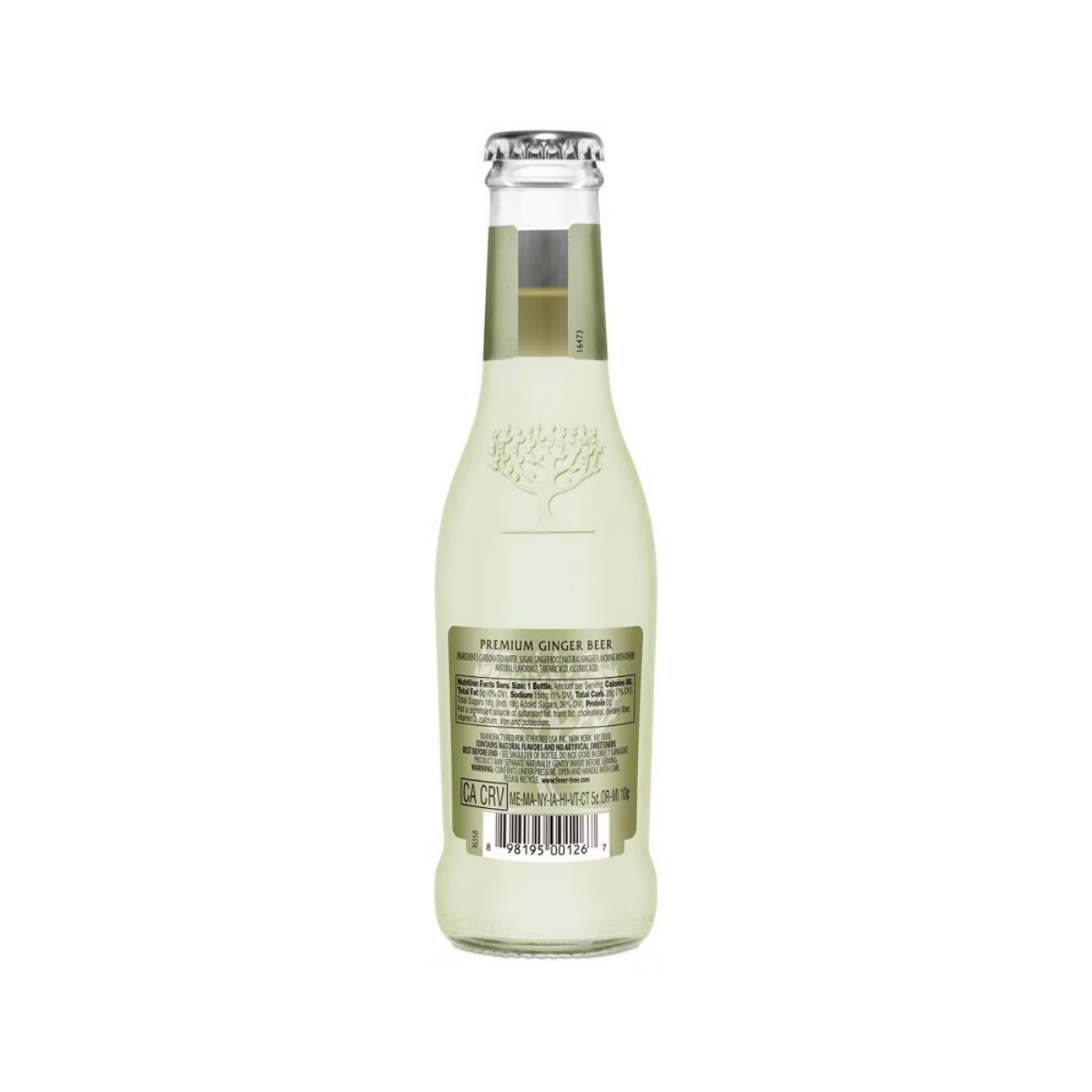 Fever-Tree Premium Ginger Beer Bottles 4c