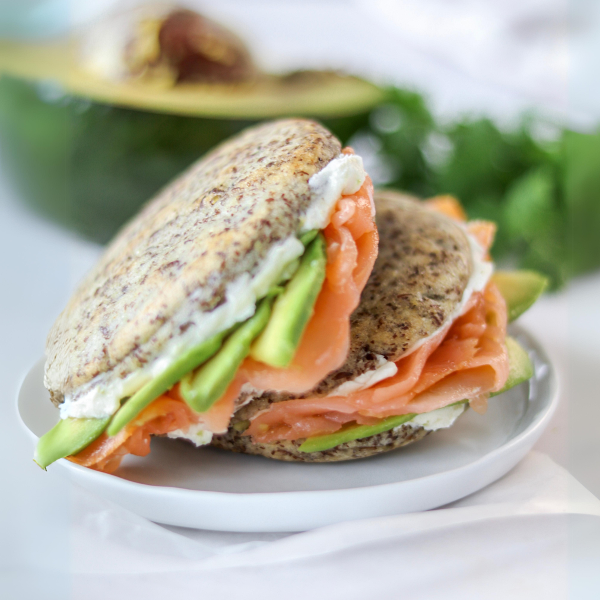 BITES Arepa Salmon Aguacate