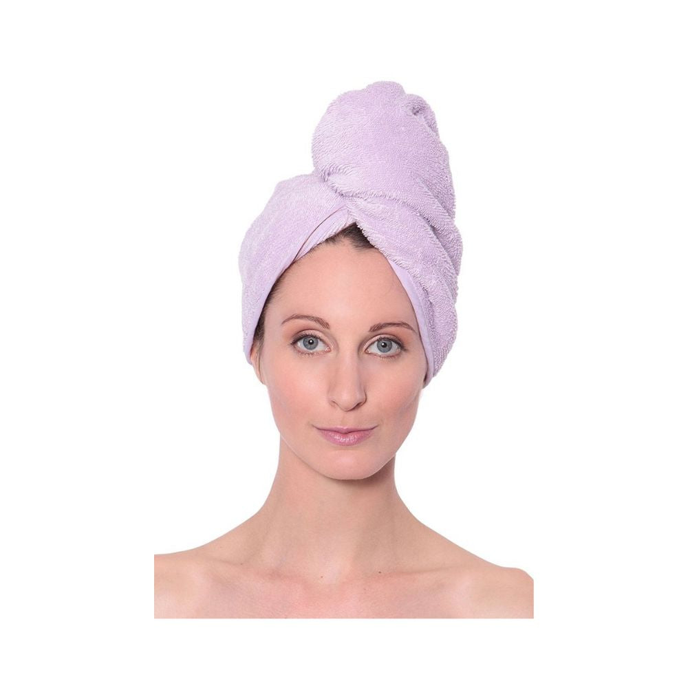 DOCKBAY Hair Towel Lilac Borneo 1c