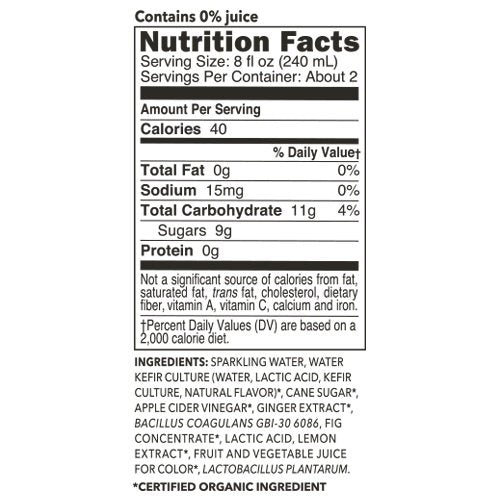 Kevita Kefir Water Lemon Ginger