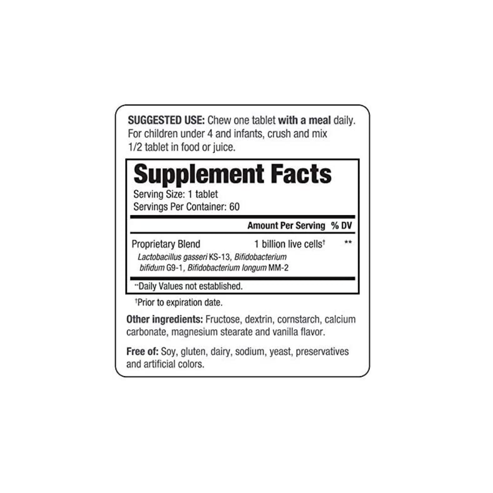 Kyolic Kyo Dophilus Kids Chewable 60c