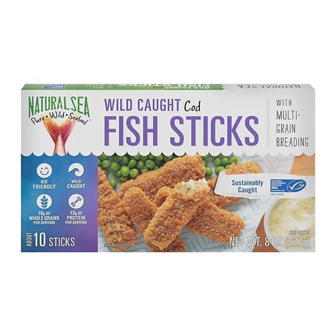 Natural Sea Premium Cod Fish Sticks 8oz