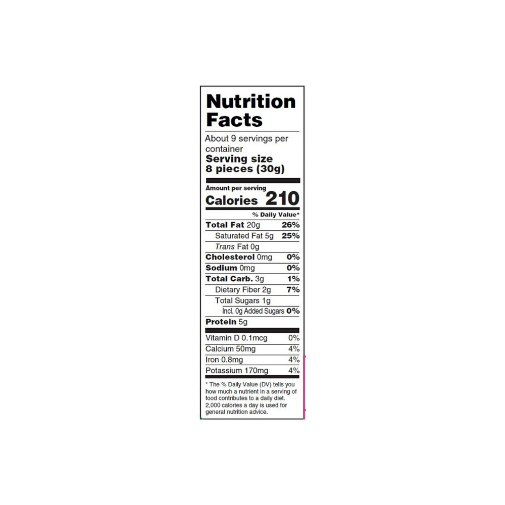 Woodstock Brazil Nut Raw Fancy 9oz