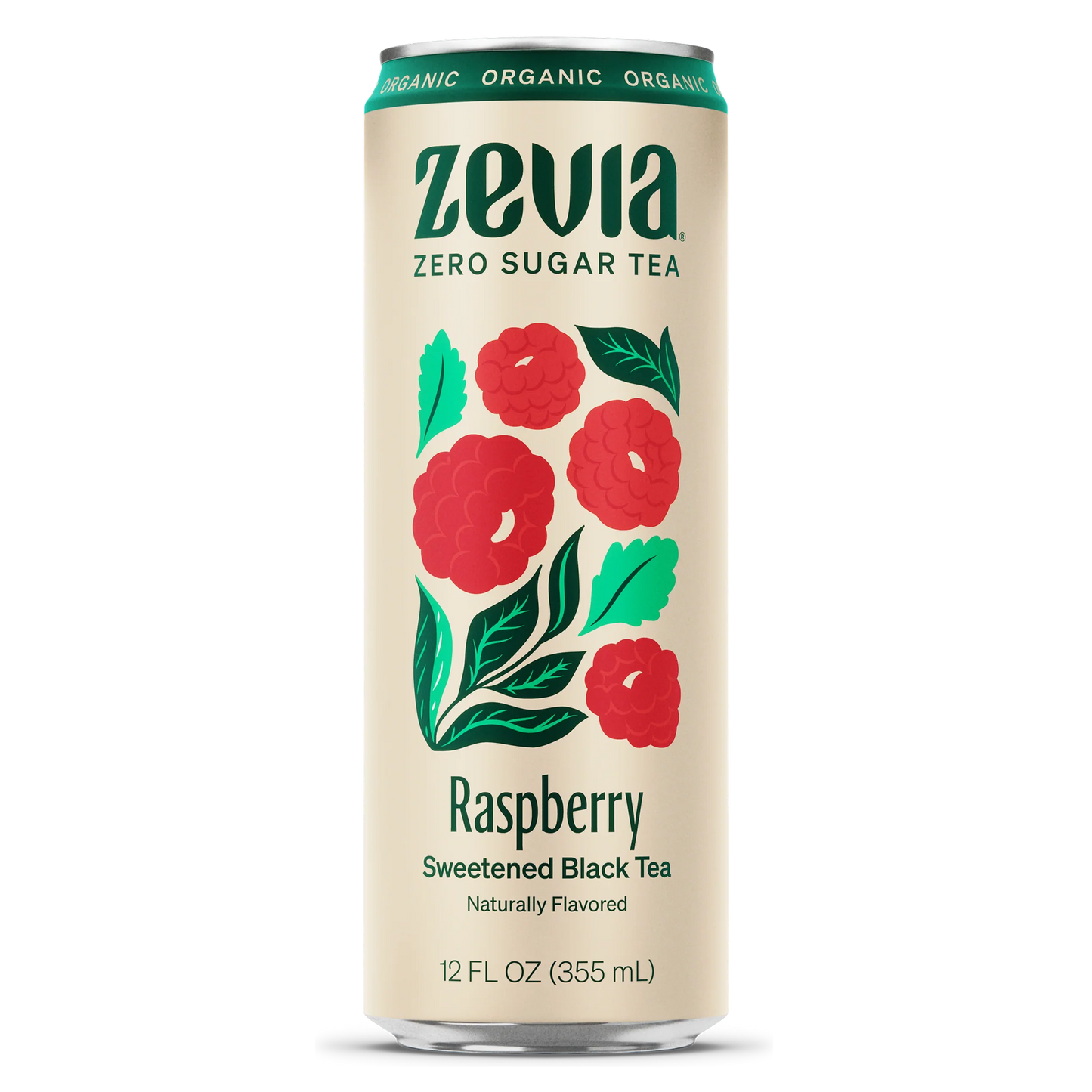 Zevia Ice Tea Raspberry Can 12oz