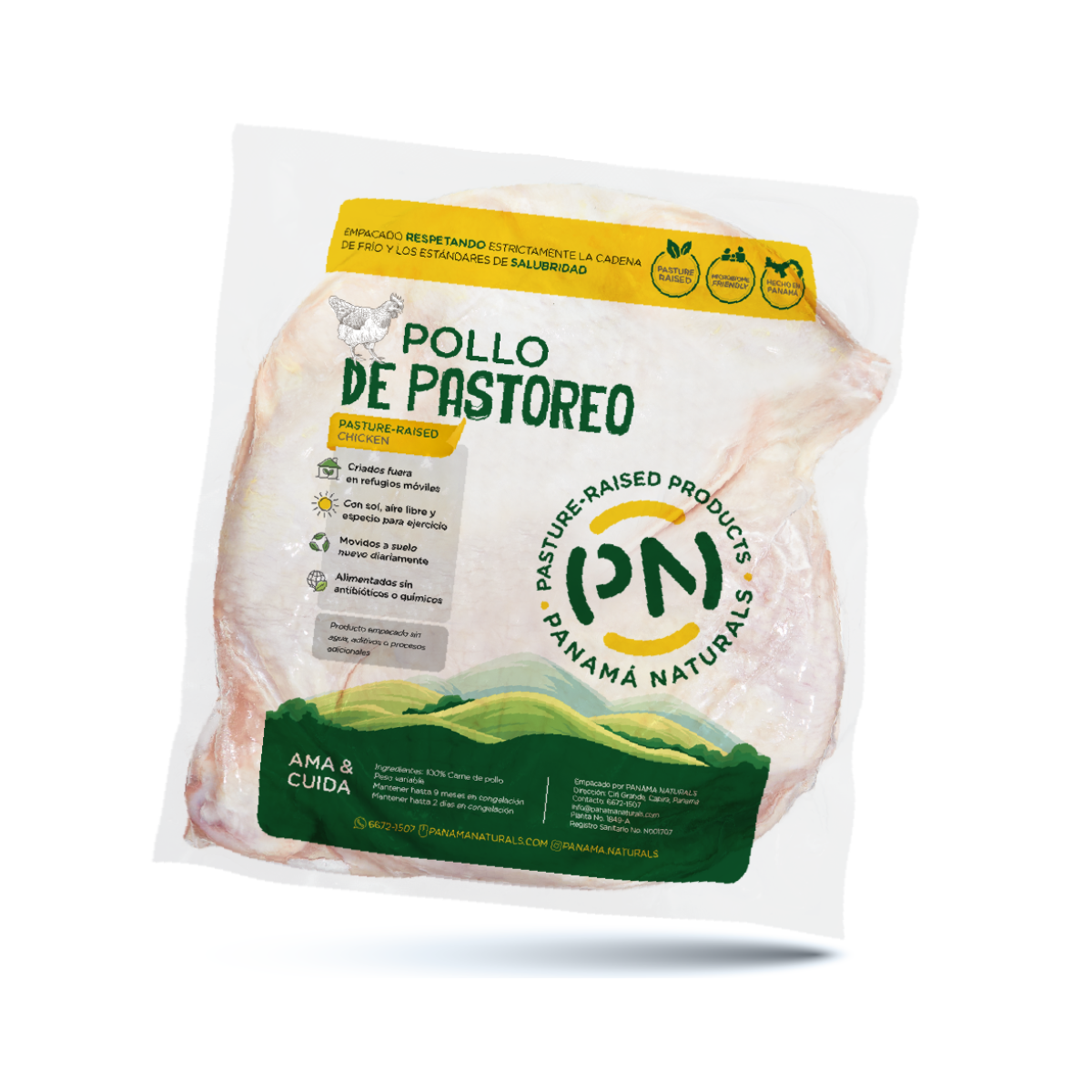 Panamá Naturals Muslo Encuentro 0.85 - 1kg