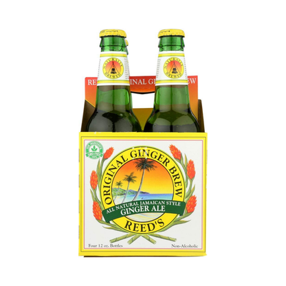 Reed's Ginger Brew Jamaican Style Ginger Soda 4c
