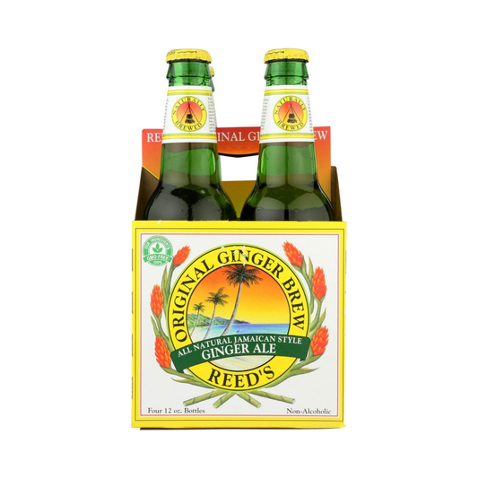 Reed's Ginger Brew Jamaican Style Ginger Soda 4c