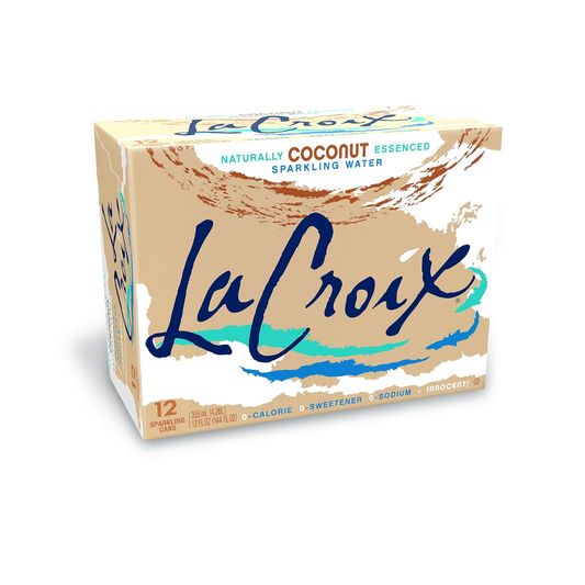 LaCroix Water Sparkling Coconut 12c