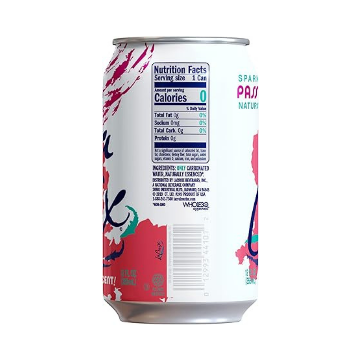 La Croix Sparkling Water Passion Fruit 12c