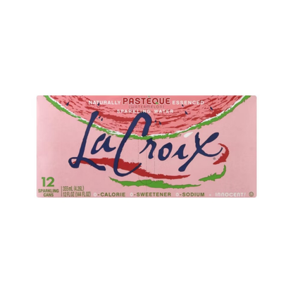 La Croix Watermelon Sparkling Water 12c