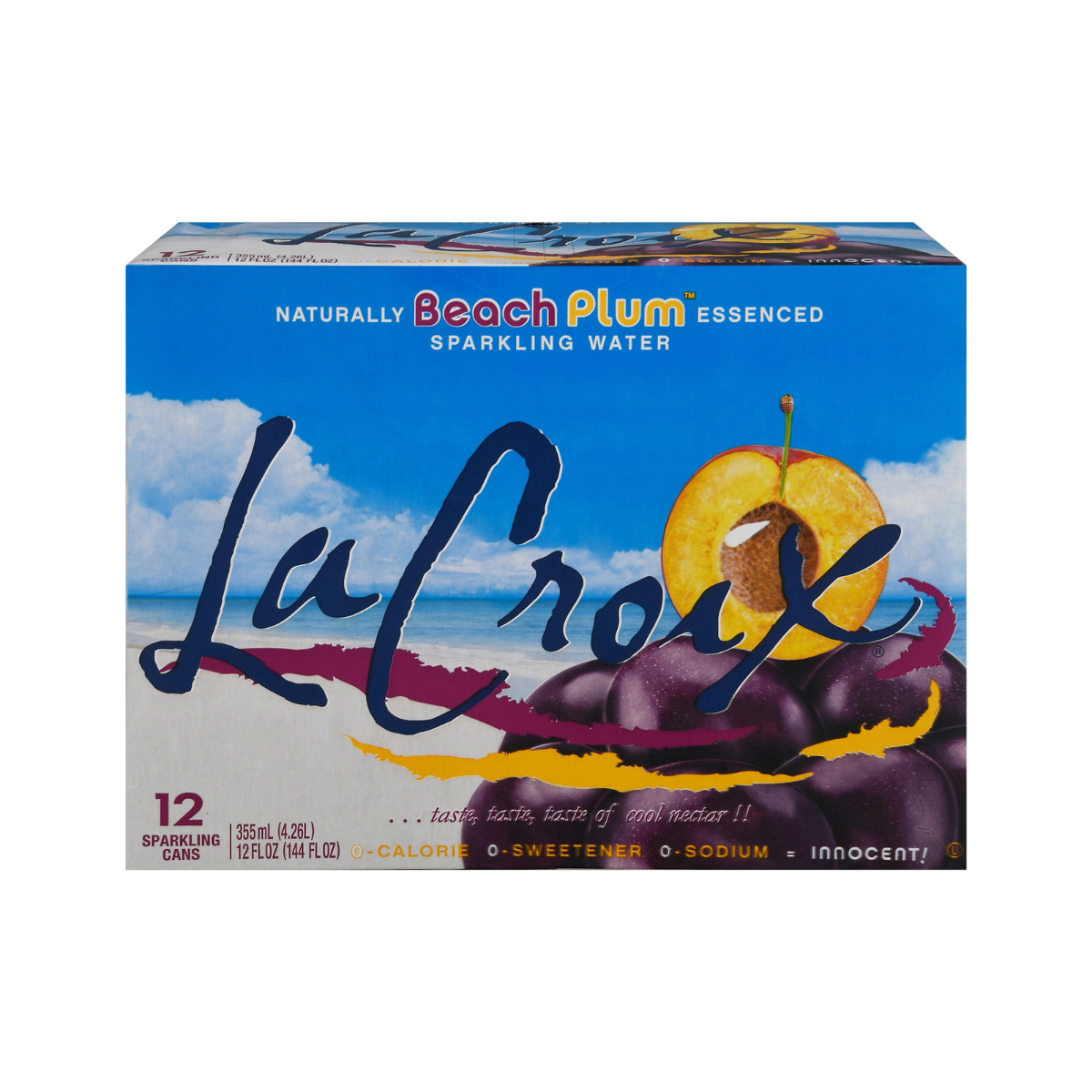 Lacroix  Sparkling Water Beach Plum 12c