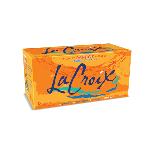 LaCroix Water Sparkling Orange 8c