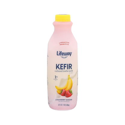 Lifeway Strawberry Banana Lowfat 32oz