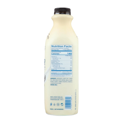 Lifeway Kefir Cultured Low-fat Madagascar Vanilla Milk 32oz