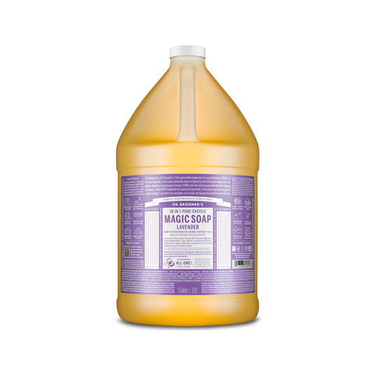 Dr. Bronner's Lavander Liquid Soap 1 Gallon