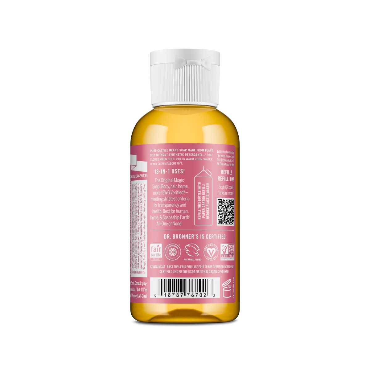 Dr. Bronner's Soap Cherry Blossom Liquid 2oz