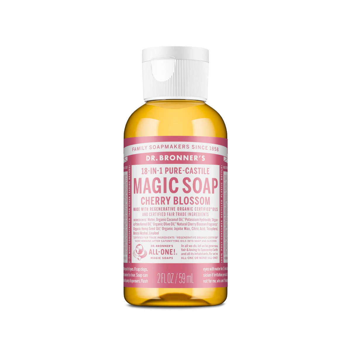 Dr. Bronner's Soap Cherry Blossom Liquid 2oz