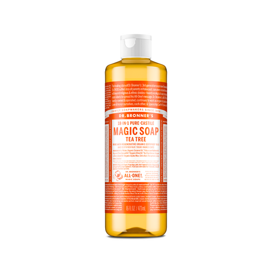 Dr. Bronner's Tea Tree Liquid Soap 16oz