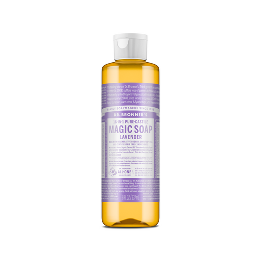 Dr. Bronner's Lavander Liquid Soap 8oz