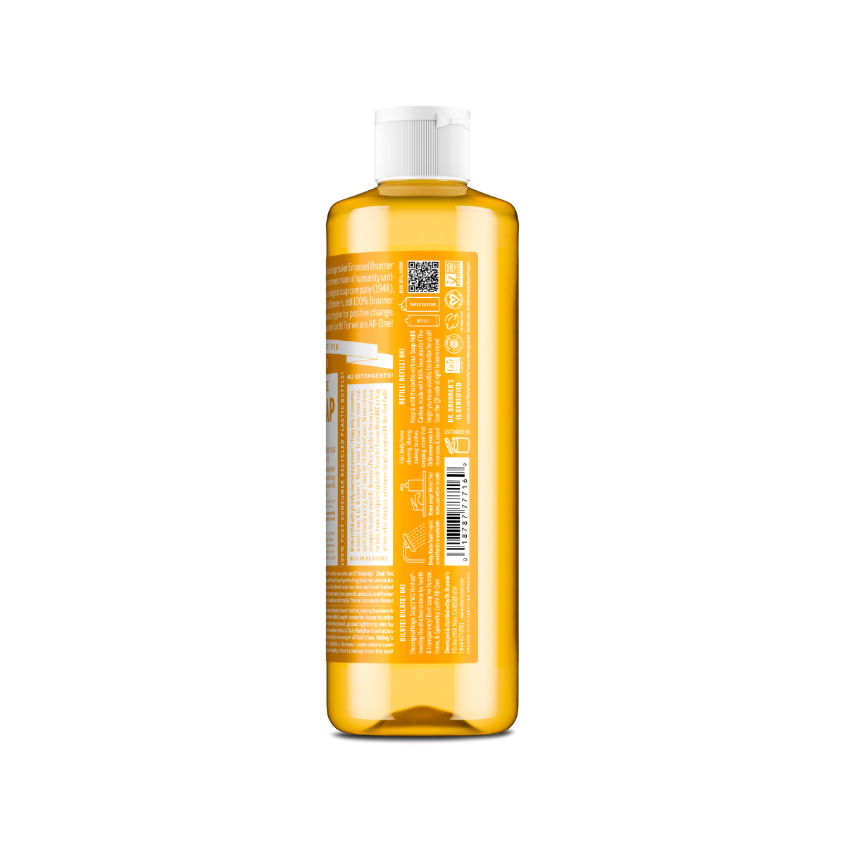 Dr. Bronner's Soap Citrus Liquid 16oz