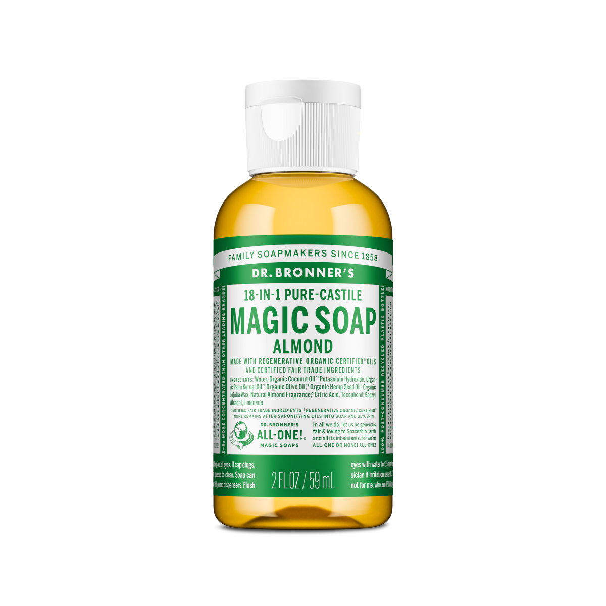 Dr. Bronner's Soap Green Tea Liquid 2oz
