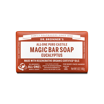 Dr. Bronner's Eucalyptus Pure-Castile Bar Soap 5oz