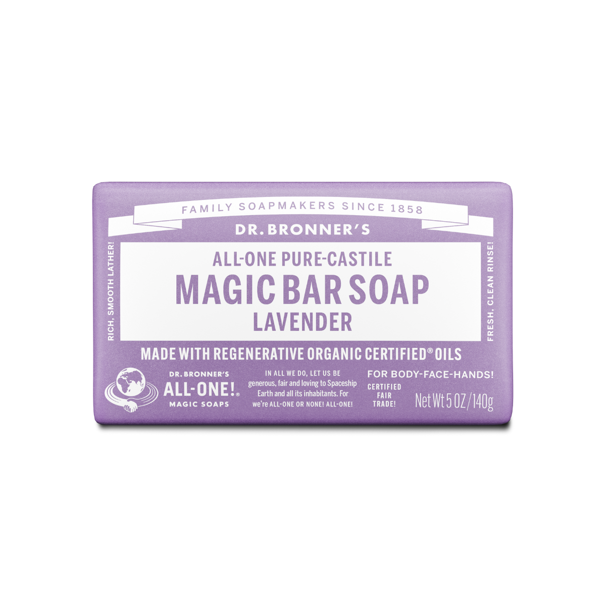 Dr. Bronner's Lavender Bar Soap