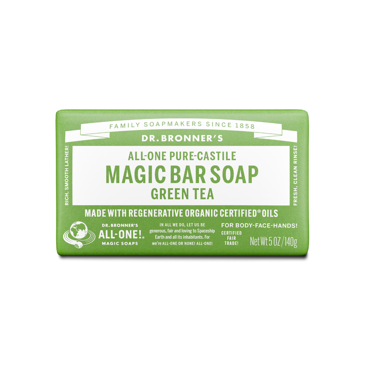 Dr. Bronner's Soap Green Tea Bar