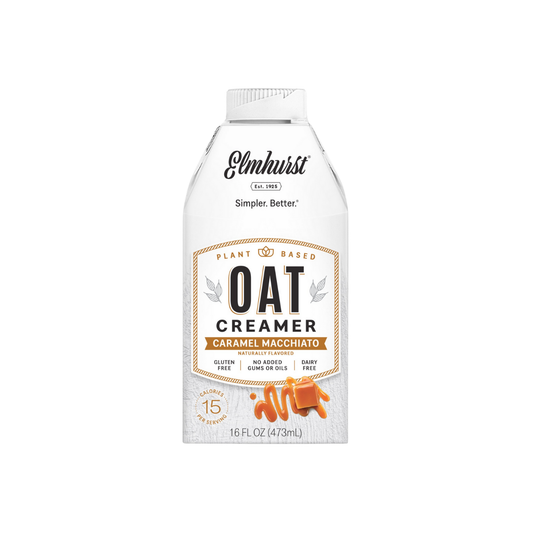 Elmhurst Caramel Macchiato Oat Creamer 16oz