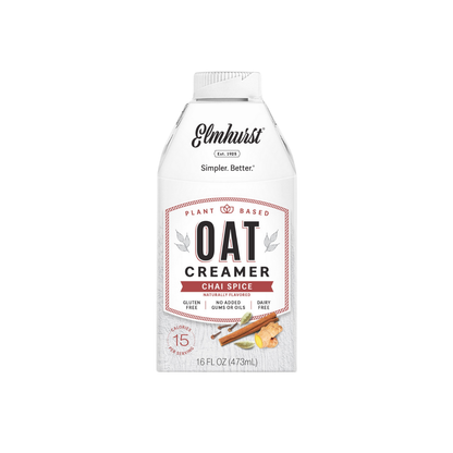 Elmhurst Creamer Oatmilk Chai Spice 16oz