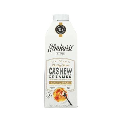 Elmhurst Cashew Creamer Caramel Brulee